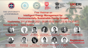 D-DIEM Workshop on Intelligent Sustainable Energy Management